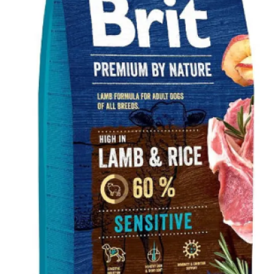 Brit Premium Sensitive Hypoallergenic Lamb & Rice