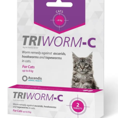 Triworm-C Dewormer for Cats